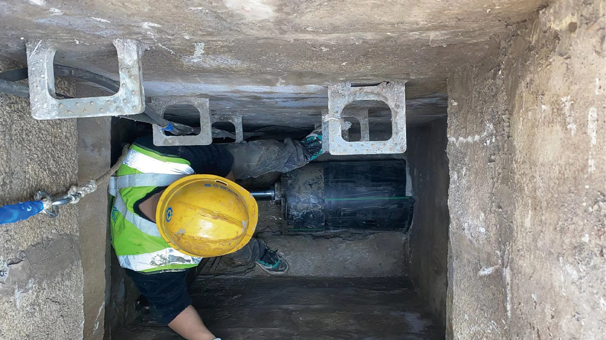 海原HDPE短管内衬法